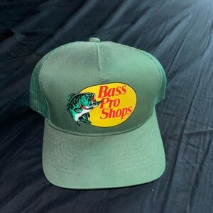 Bass Pro Shops Green Trucker Hat